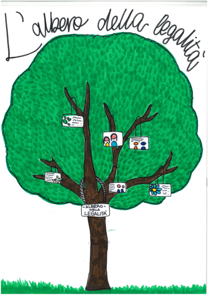 Disegno albero della legalità